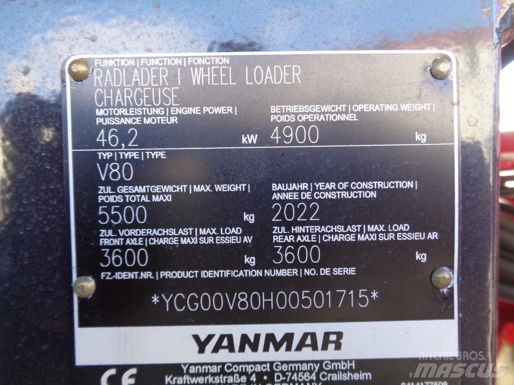 Yanmar V80 Фронтальные погрузчики