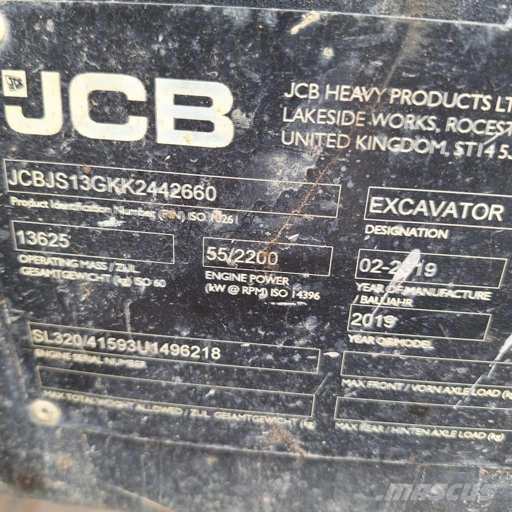 JCB JS 131 LC Гусеничные экскаваторы