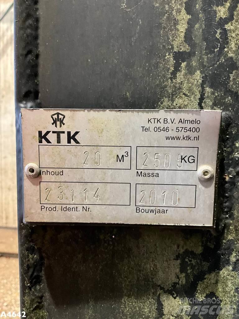  KTK 20m³ container Специальные контейнеры