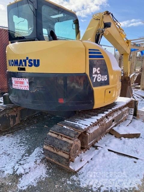 Komatsu PC 78 Гусеничные экскаваторы