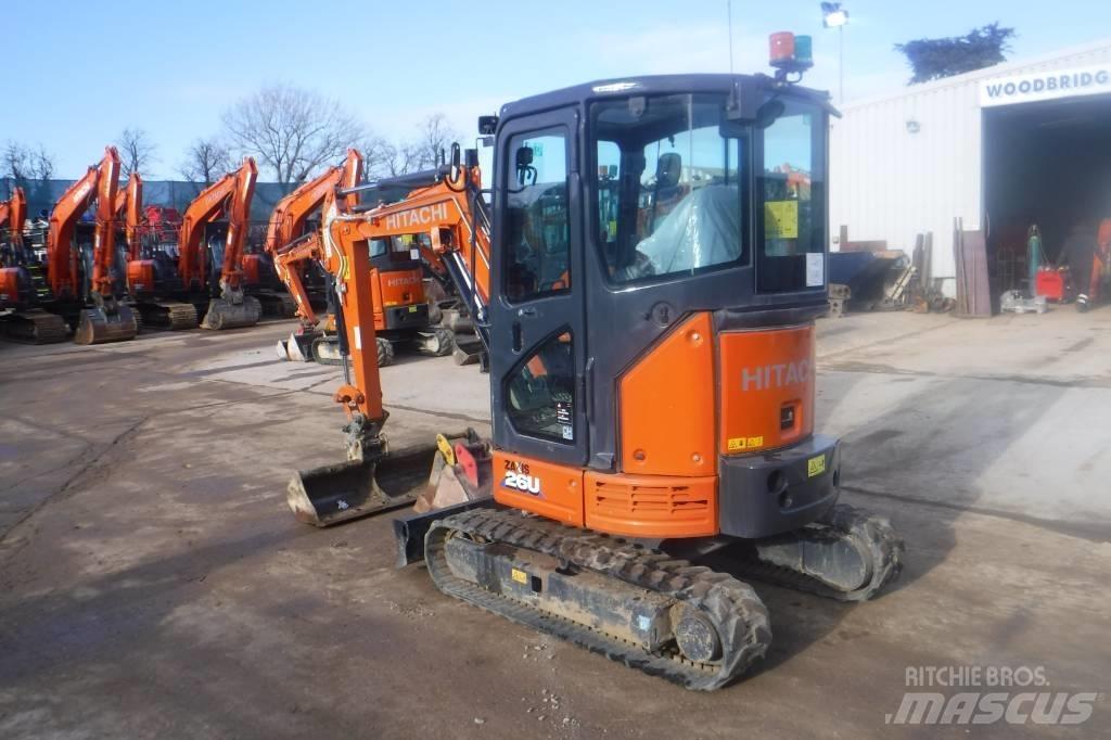 Hitachi ZX 26 U-6 Мини-экскаваторы