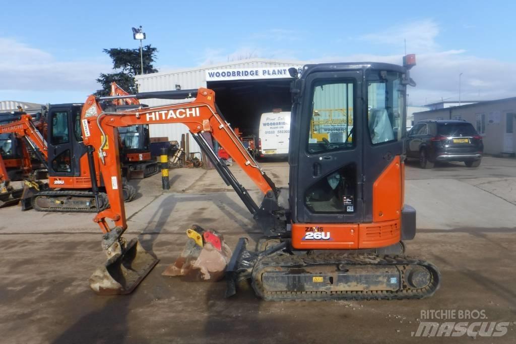 Hitachi ZX 26 U-6 Мини-экскаваторы