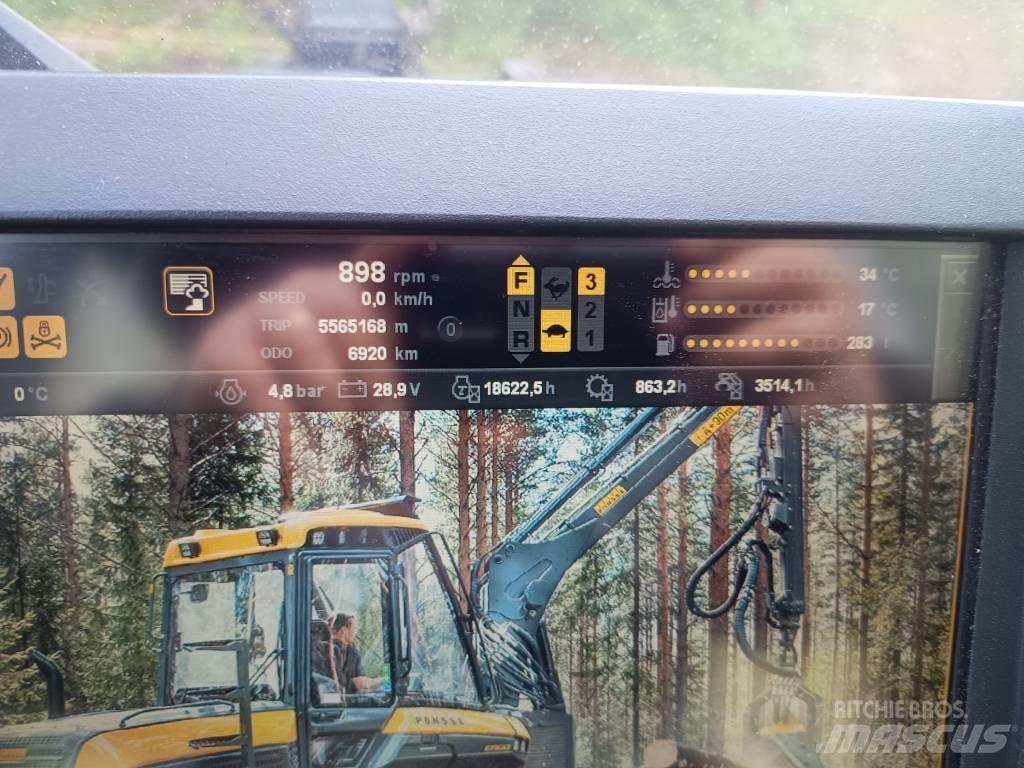 Ponsse Ergo 6W Харвестеры