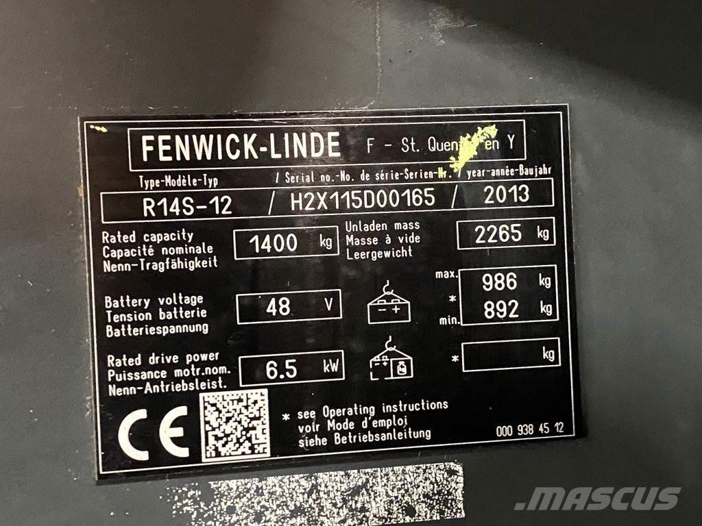 Linde R14S-12 Ричтраки