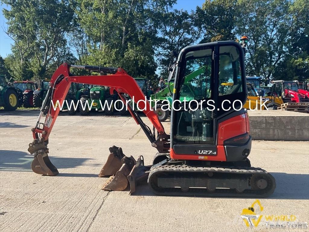 Kubota U 27-4 Мини-экскаваторы