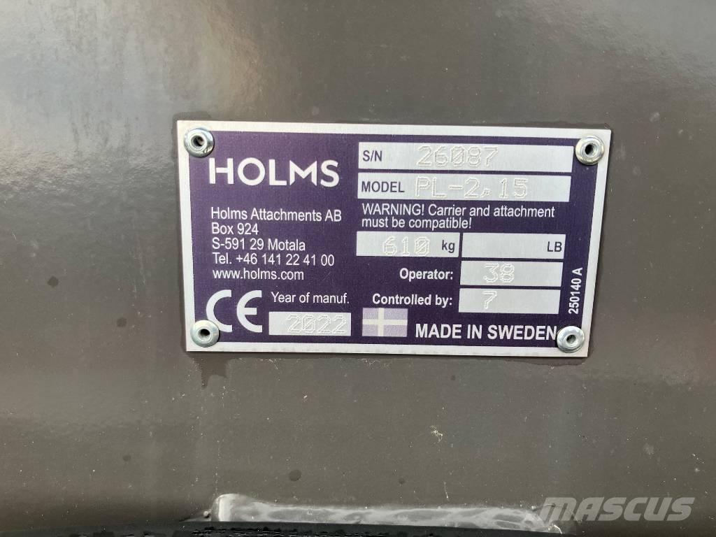 Holms PL215 Вакуумные уборочные машины