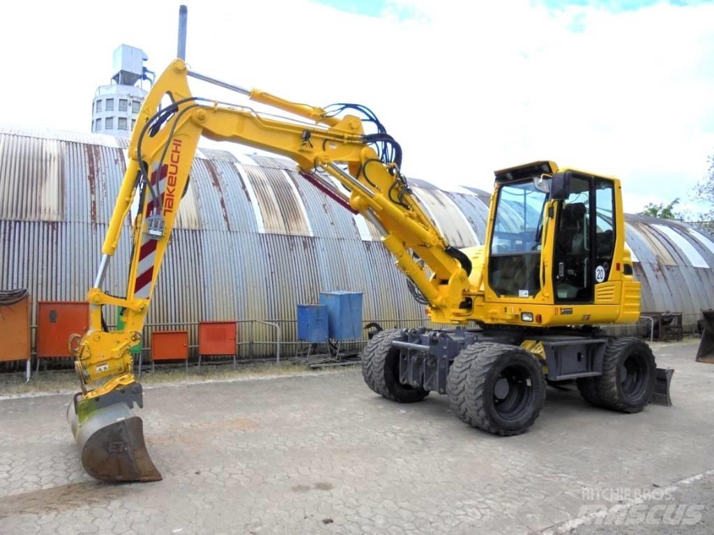 Takeuchi TB 295 W-2 Колёсные экскаваторы
