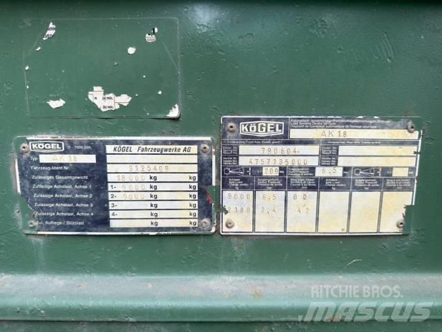 Kögel AK 18 Прицепы перегрузчики зерна