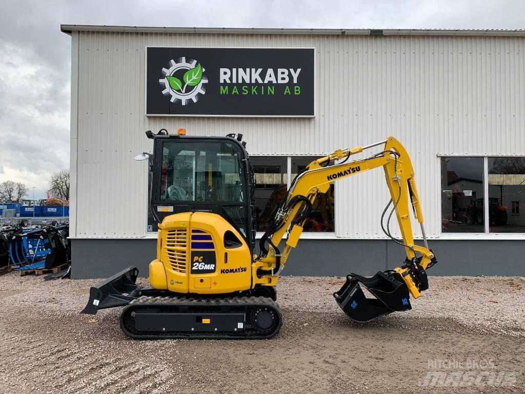 Komatsu PC26 MR-5 Мини-экскаваторы