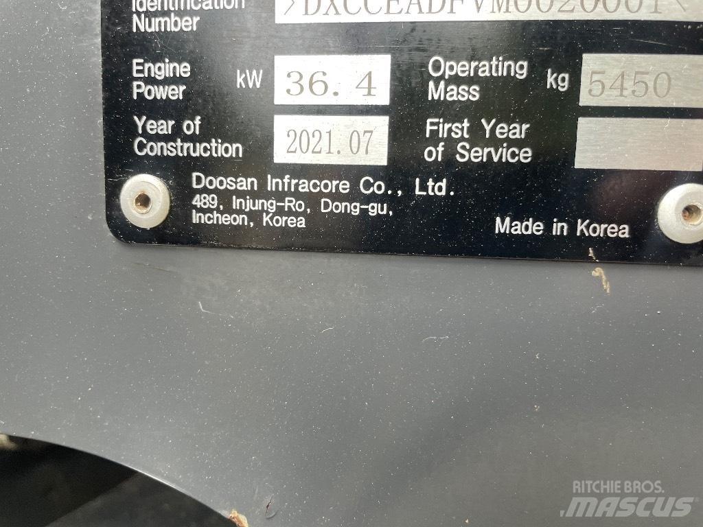 Doosan DX 50 Z Мини-экскаваторы