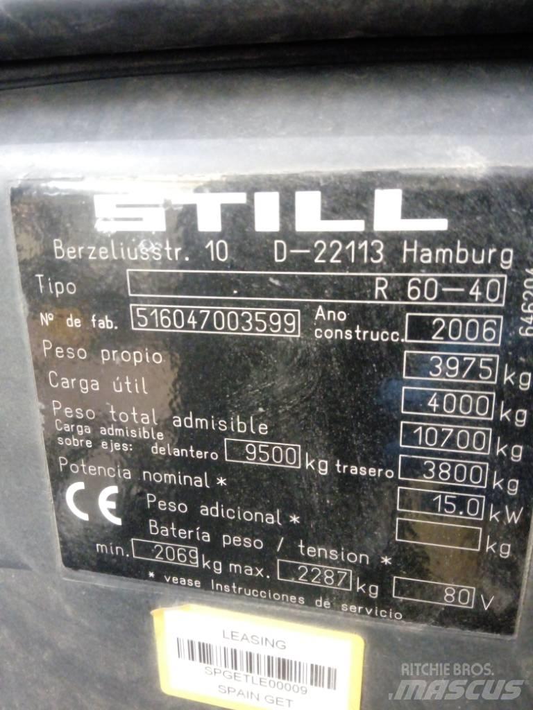 Still R 60-40 Электропогрузчики