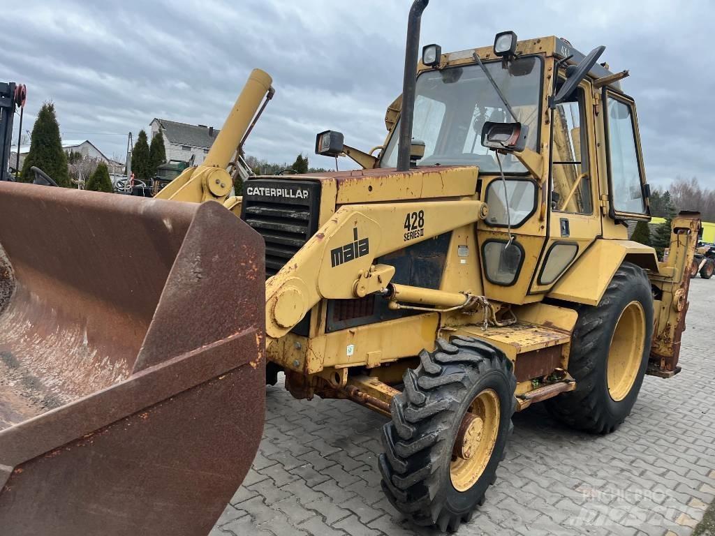 CAT 428 Экскаваторы-погрузчики