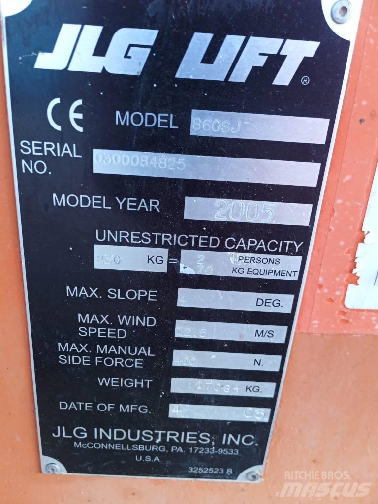 JLG 860 SJ Телескопические подъемники