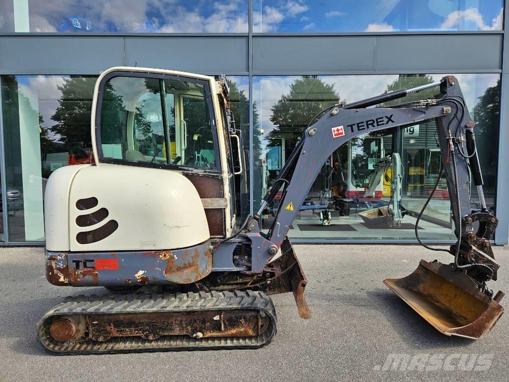 Terex tc25 Мини-экскаваторы