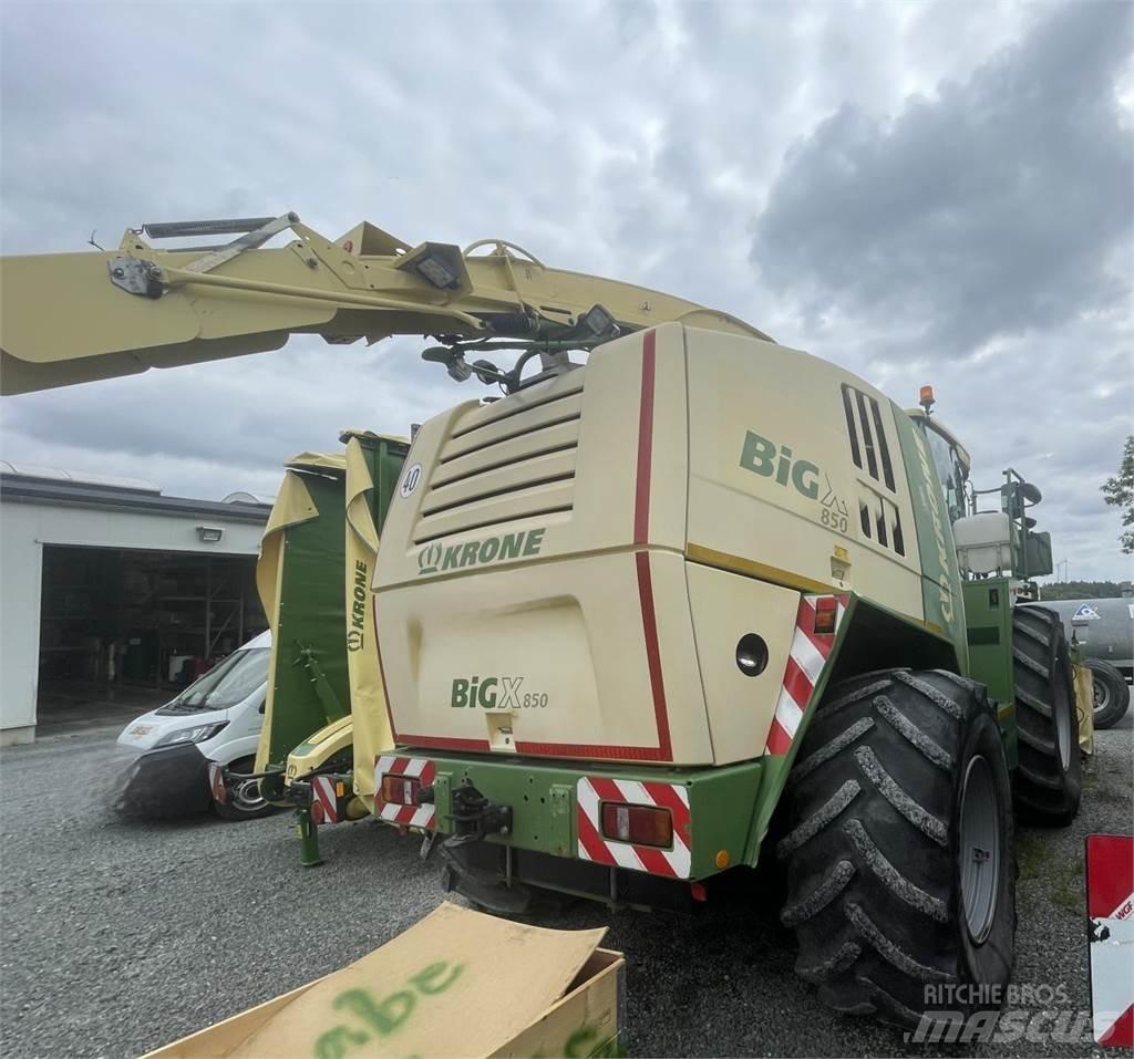 Krone BIG X850 Самоходные кормоуборочные комбайны