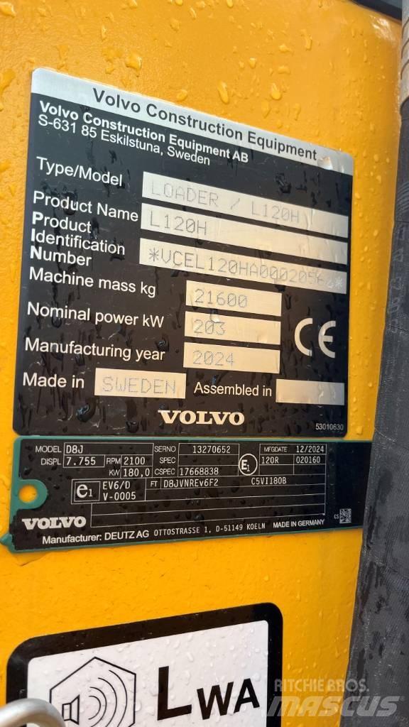 Volvo L120H Фронтальные погрузчики