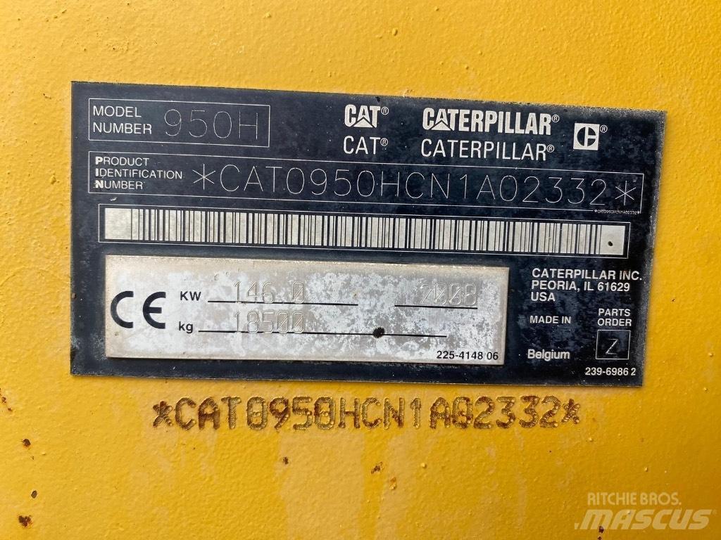 CAT 950 H Фронтальные погрузчики