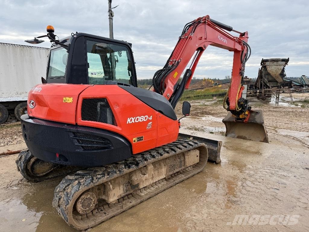 Kubota KX 080-4 Мини-экскаваторы