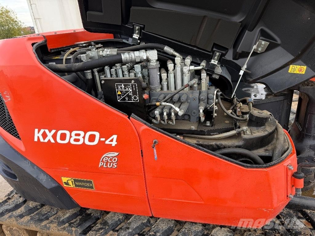 Kubota KX 080-4 Мини-экскаваторы