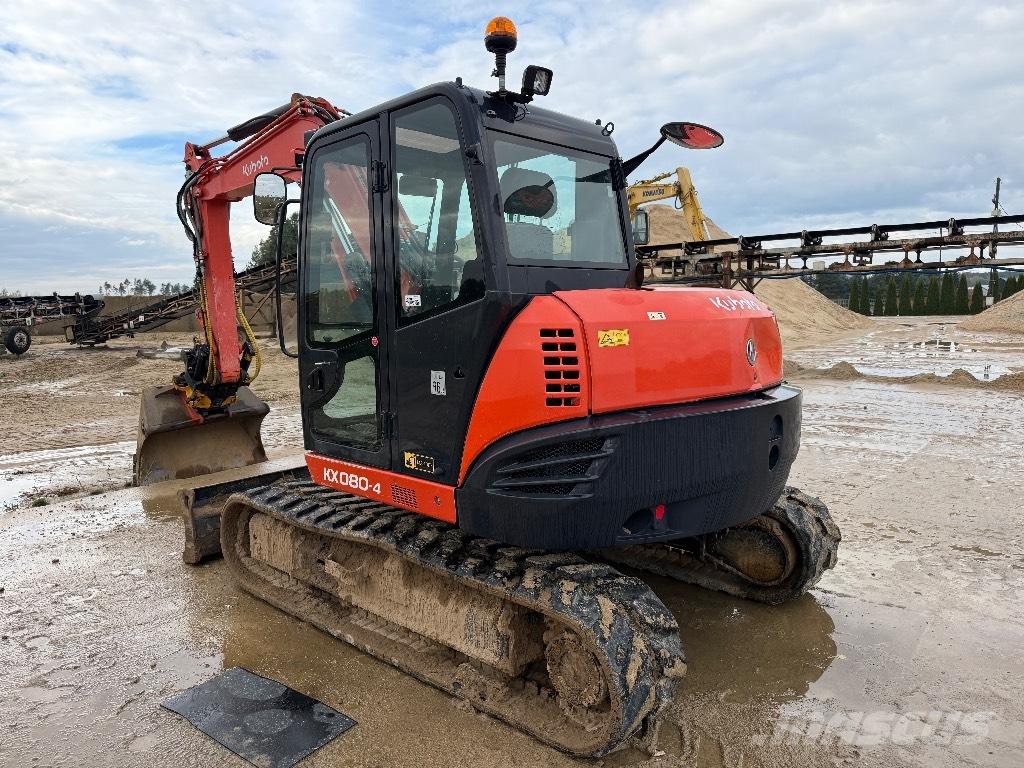 Kubota KX 080-4 Мини-экскаваторы
