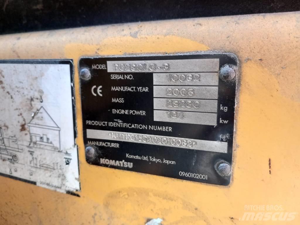 Komatsu PC 290 LC-3 Гусеничные экскаваторы