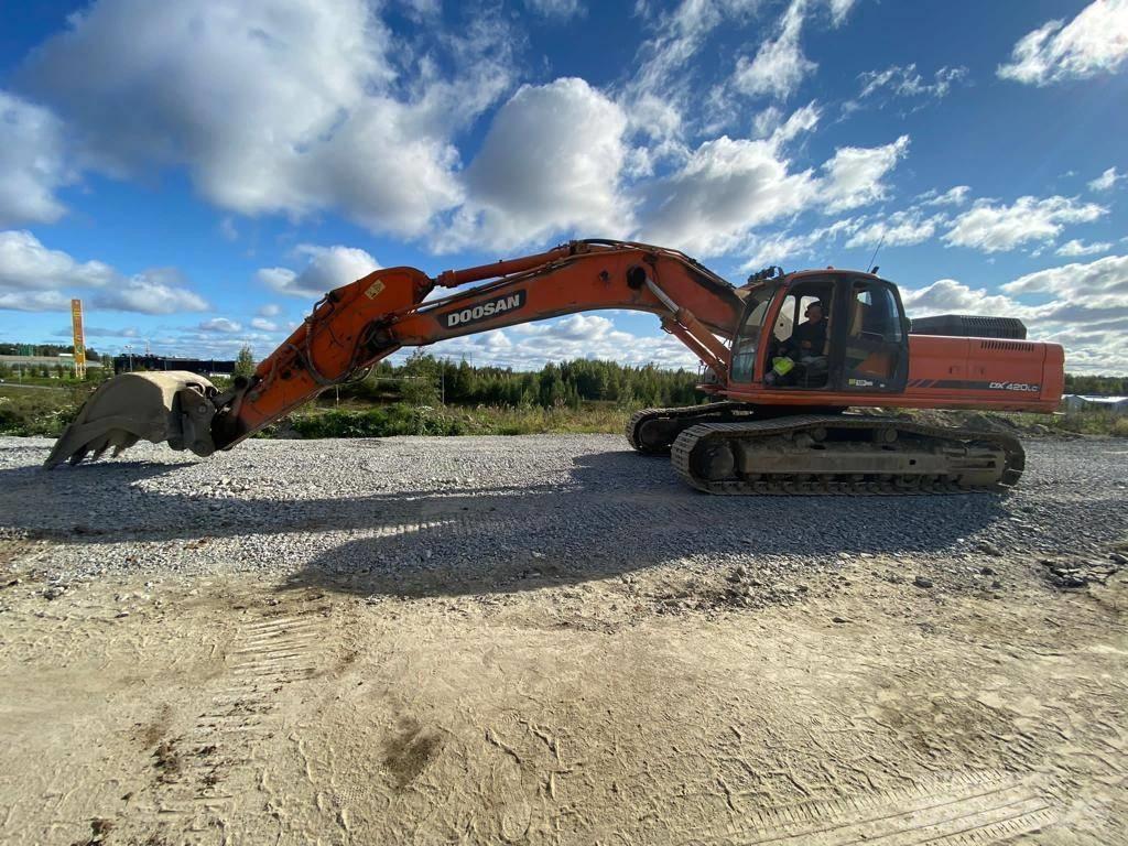 Doosan DX420LC Гусеничные экскаваторы