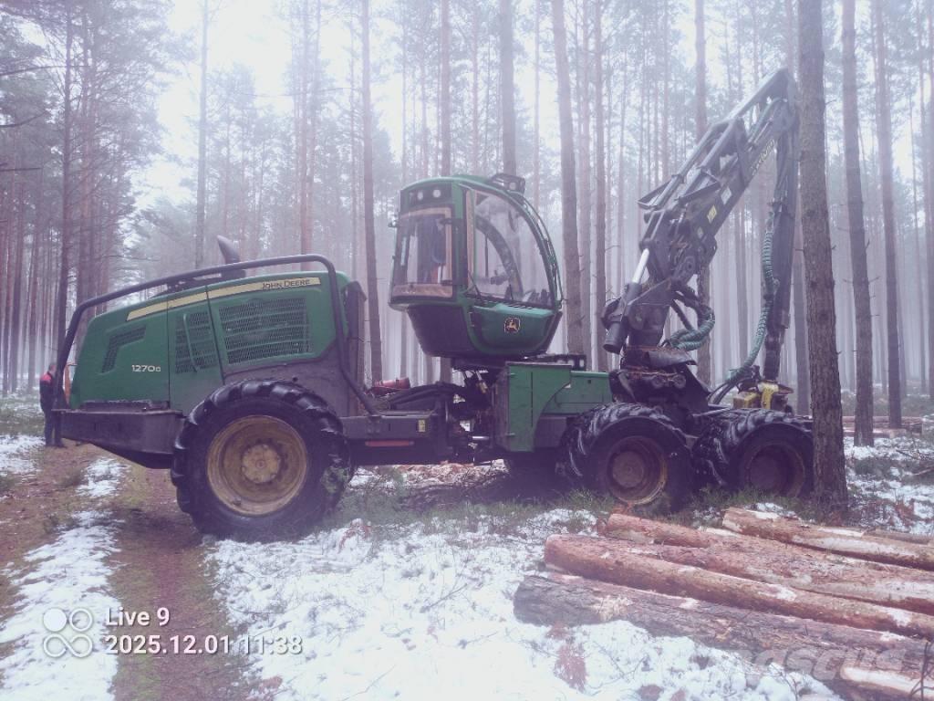 John Deere 1270 G Харвестеры