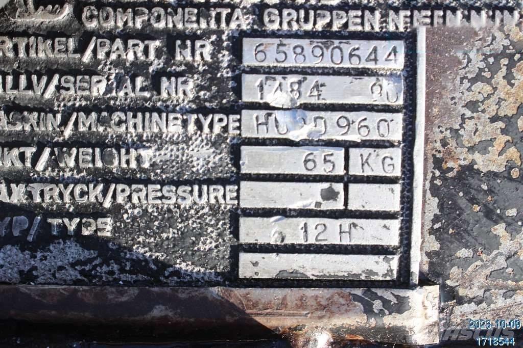 Huddig 960 Ходовая часть и подвеска