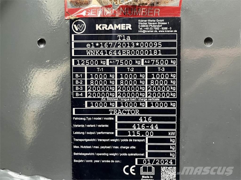 Kramer KT557 Сельскохозяйственные телескопические погрузчики