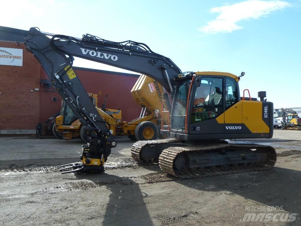 Volvo EC140EL Гусеничные экскаваторы