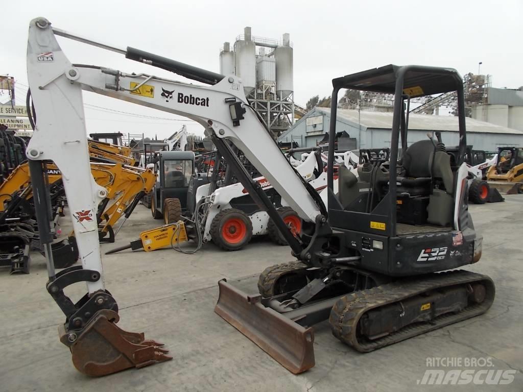 Bobcat E32i Мини-экскаваторы
