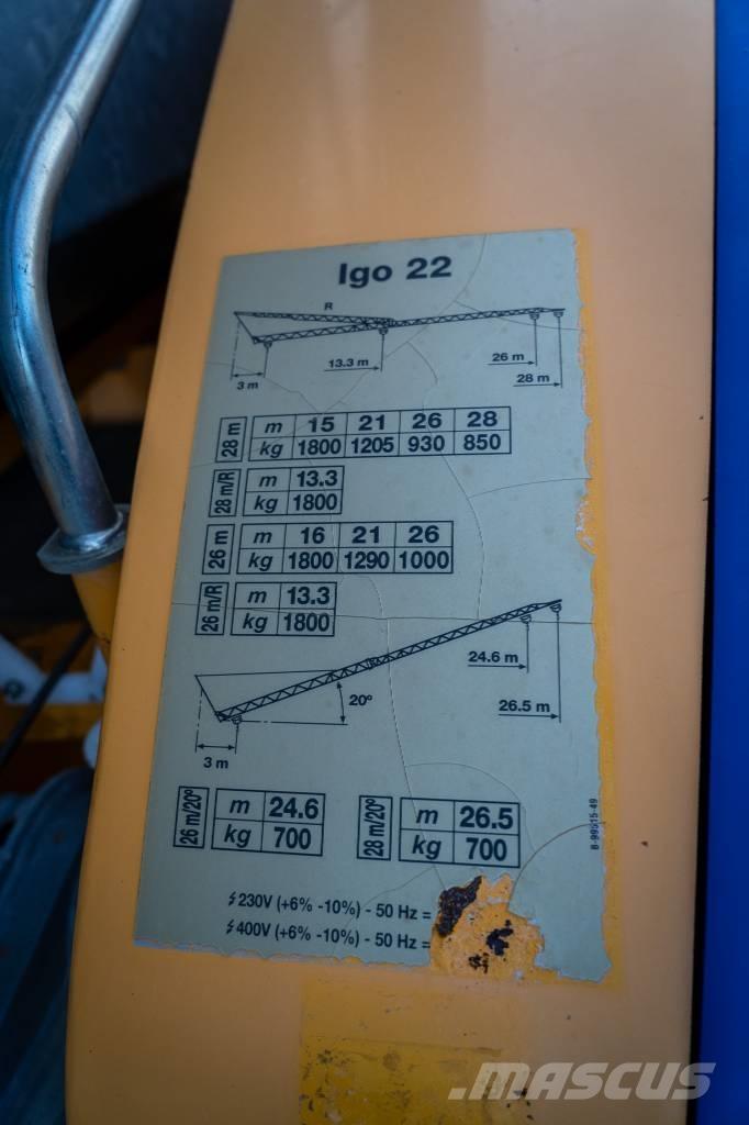 Potain Igo 22 Монтажный кран