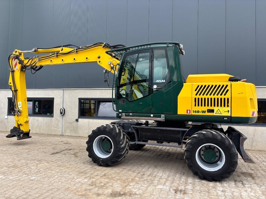 Atlas 160 W - 140 W Колёсные экскаваторы