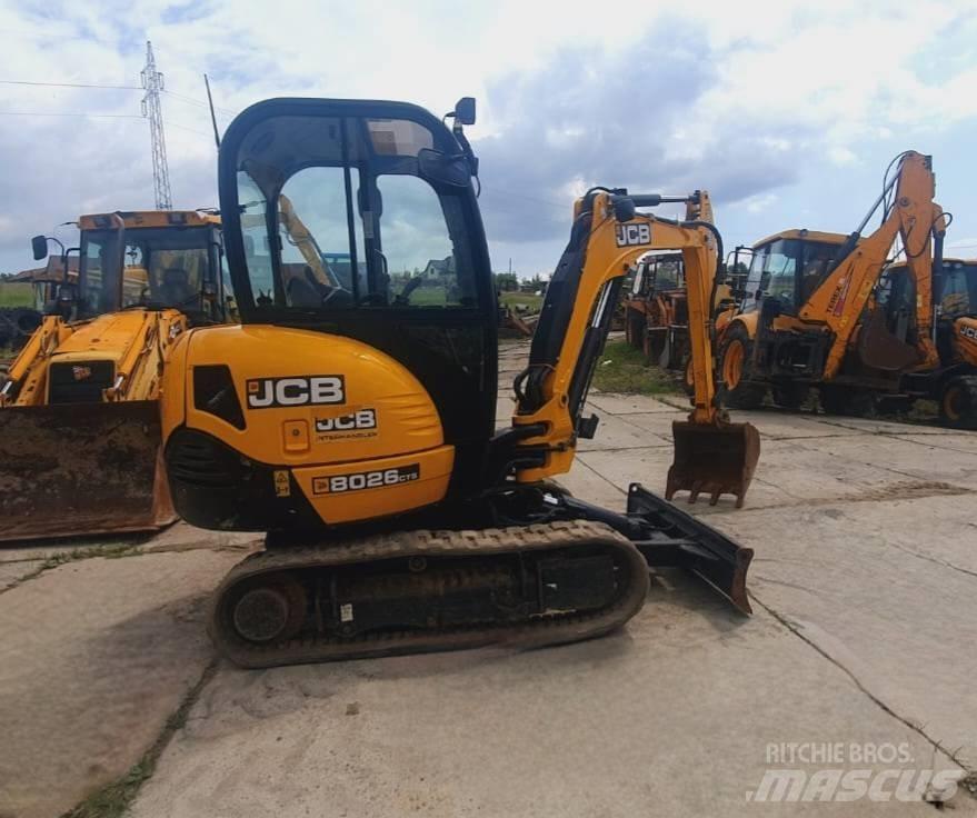 JCB 8026 CTS Мини-экскаваторы