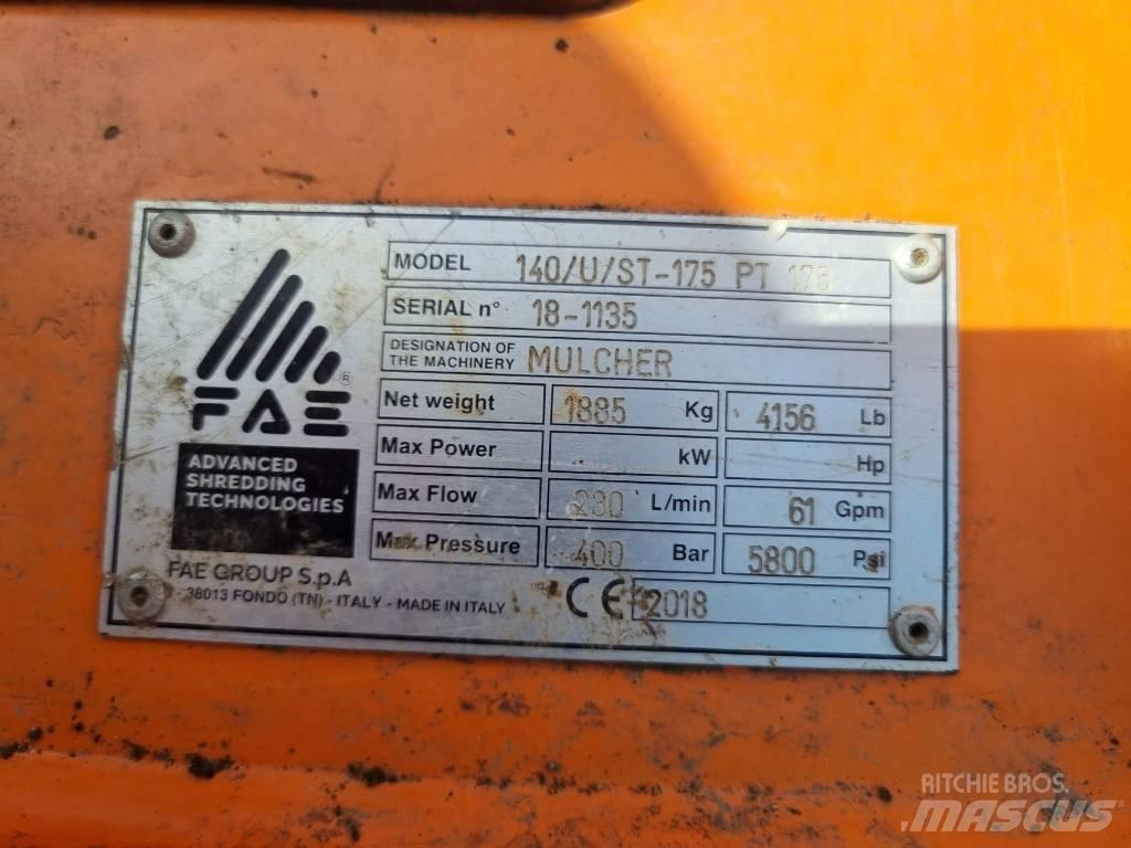 FAE PT-175 Лесовые мулчеры