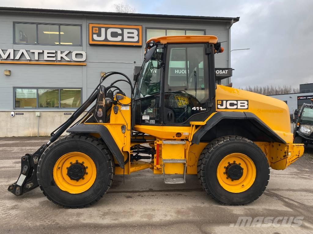 JCB 411 HT T4i Фронтальные погрузчики