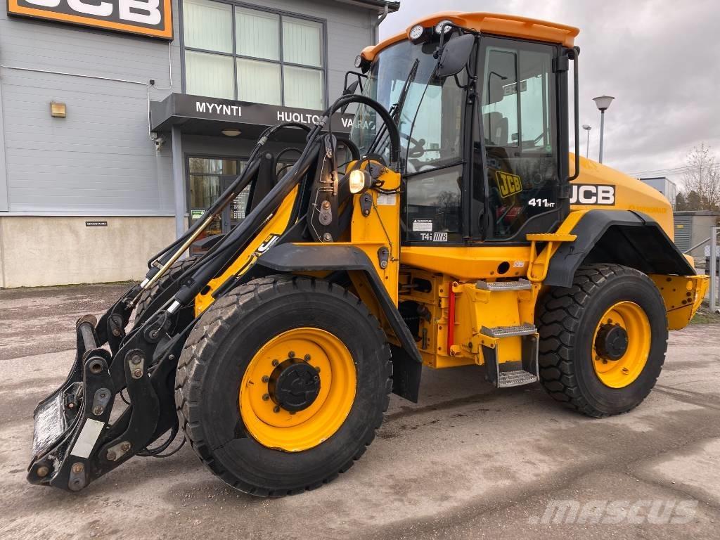 JCB 411 HT T4i Фронтальные погрузчики