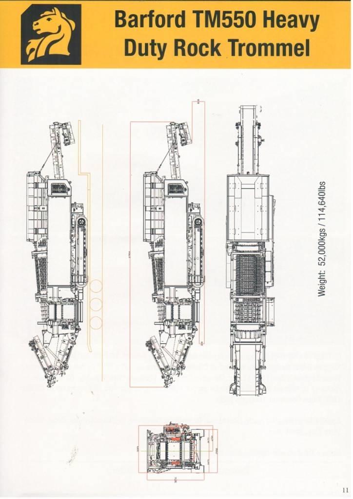 Barford TM550 Сортировочные установки