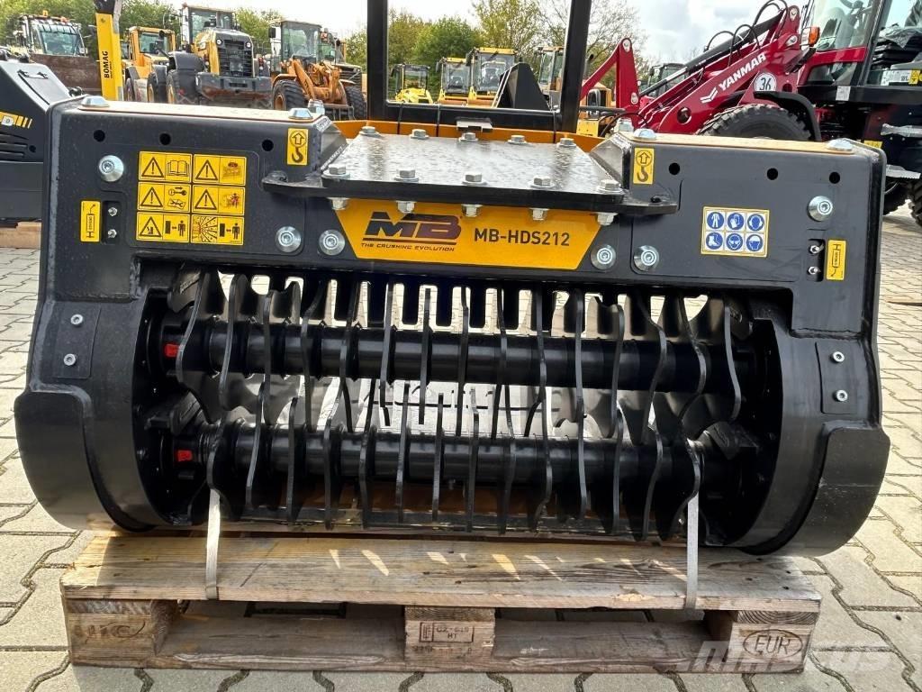 MB Crusher HDS 212 Компоненты строительной техники