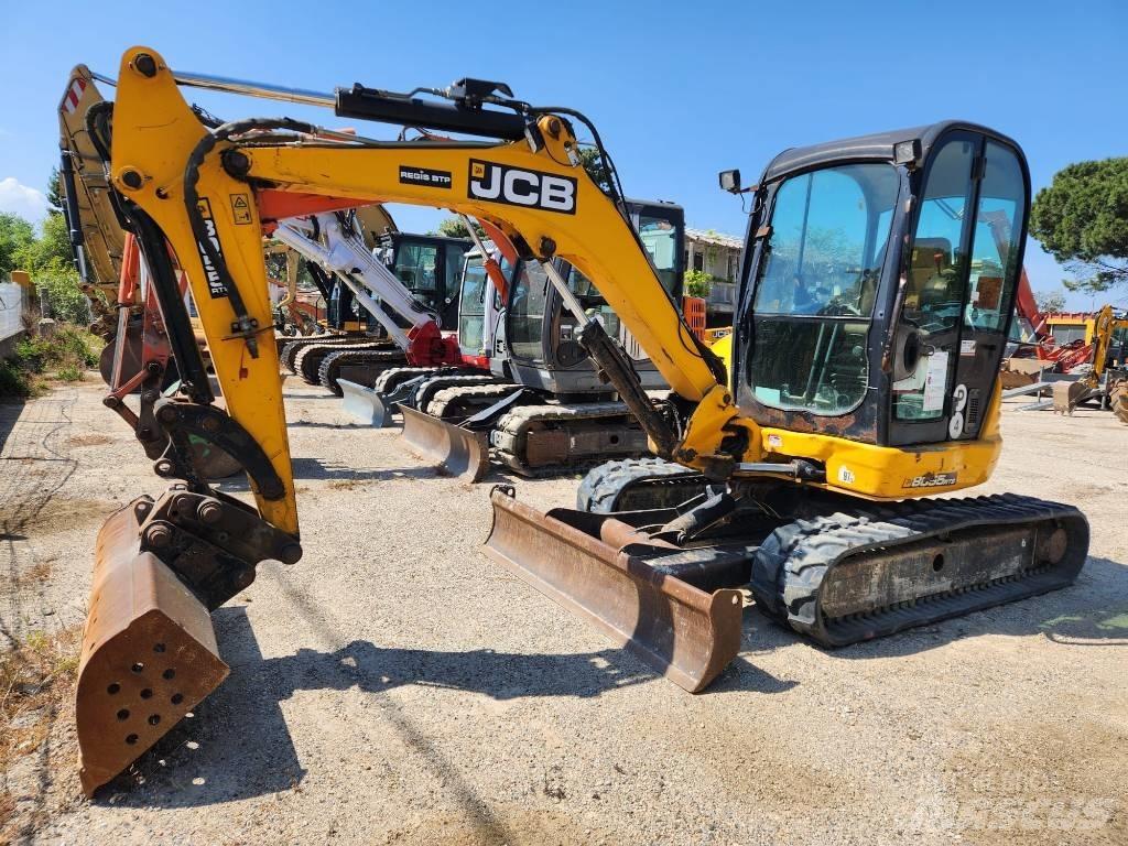 JCB 8055 RTS Мини-экскаваторы