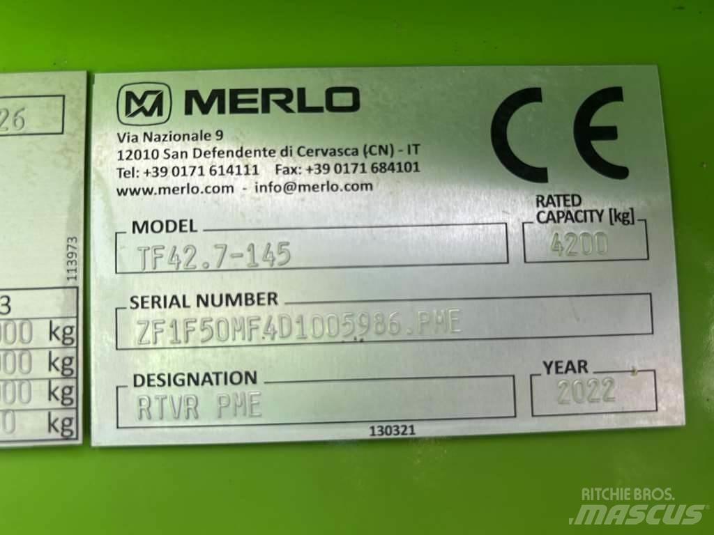 Merlo TF42.7-145 Телескопические погрузчики