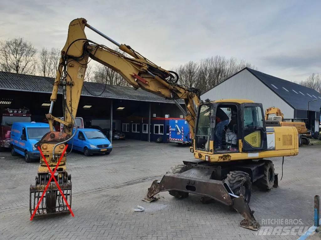 Komatsu PW180-7K Колёсные экскаваторы