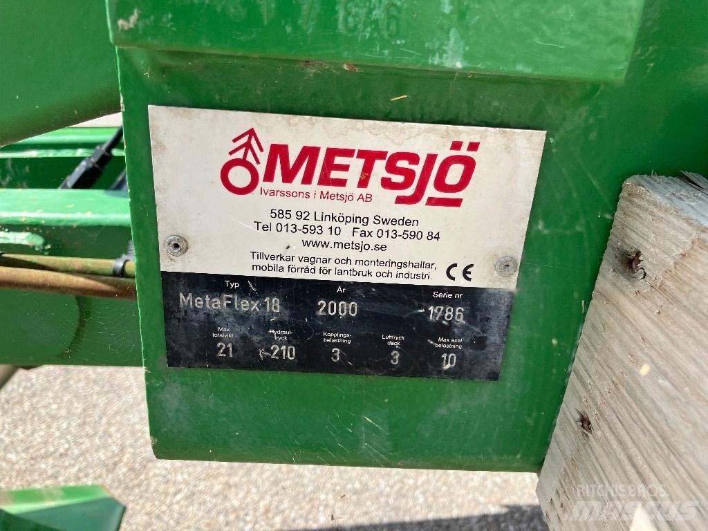 Metsjö MetaFlex 18 Прицепы с крюковым подъемником