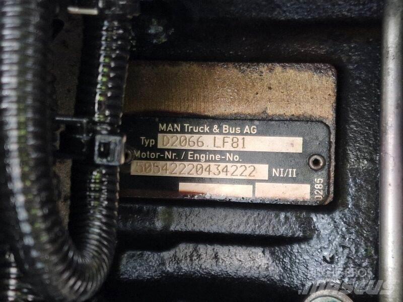 MAN D2066 LF81 Двигатели