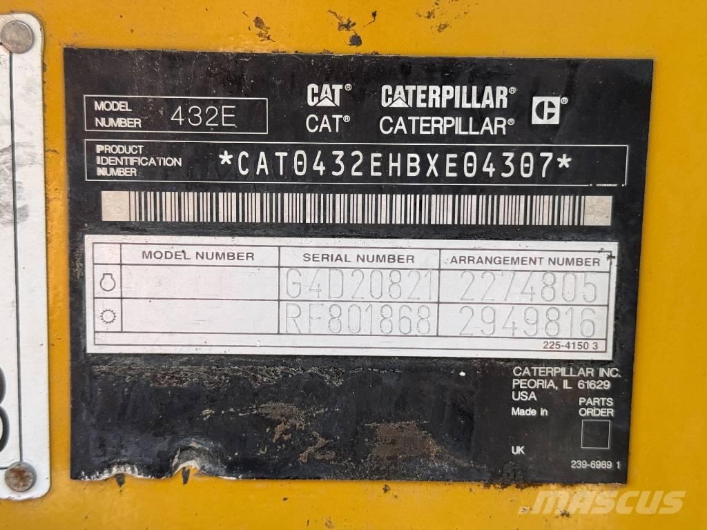 CAT 432 E Экскаваторы-погрузчики