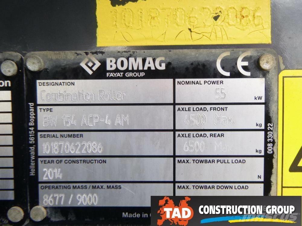 Bomag BW 154 AC Катки тротуарные