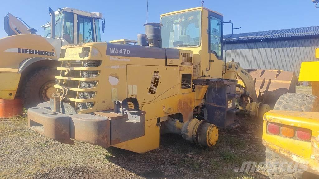 Komatsu WA 470-3H Оси