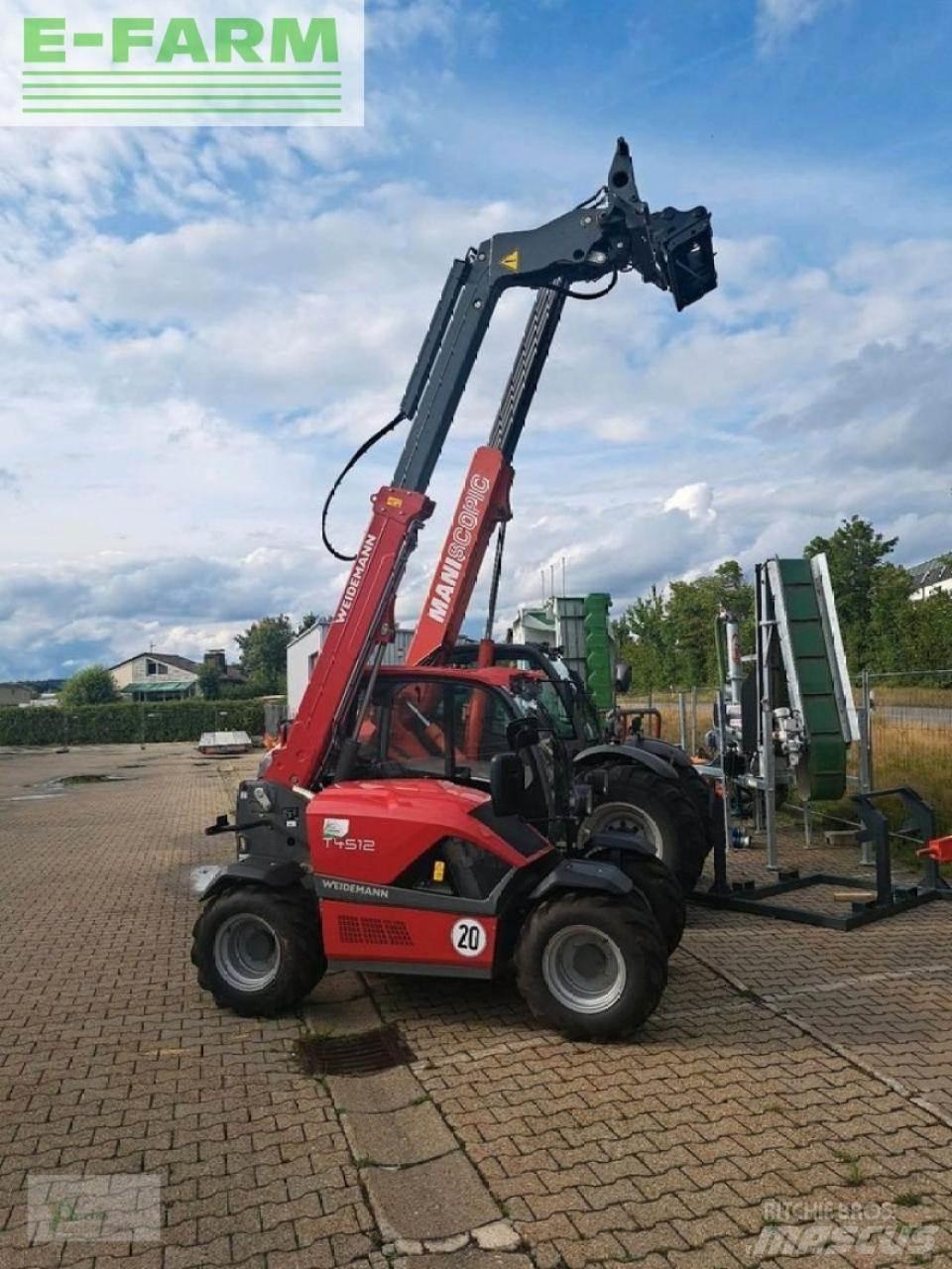 Weidemann t 4512 Сельскохозяйственные телескопические погрузчики