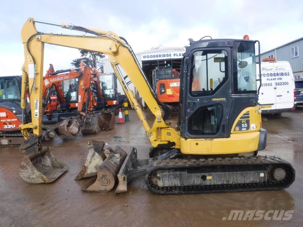 Komatsu PC 55 MR-3 Мини-экскаваторы