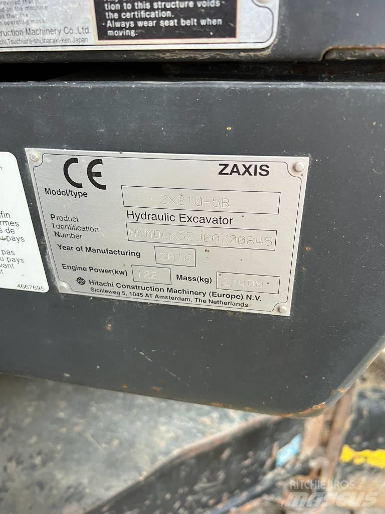 Hitachi ZX210LC Гусеничные экскаваторы